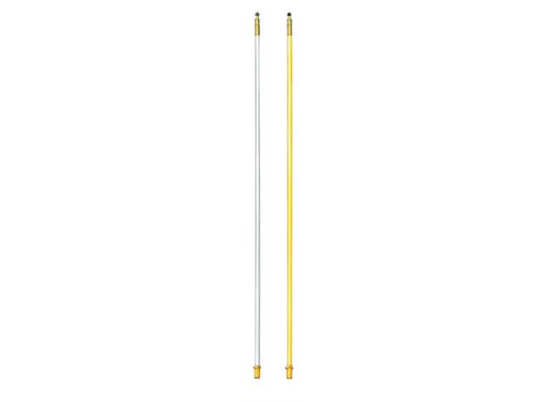 12' Fiberglass Flag Stick, Bright Yellow PA740-12